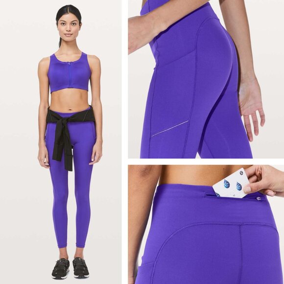 Lululemon Speed Up Tight 28" Luxtreme In Lazurite Size 4 - Picture 1 of 7